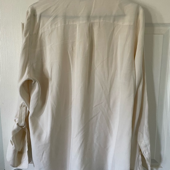 Creamy Silk Button Down - Picture 4 of 5